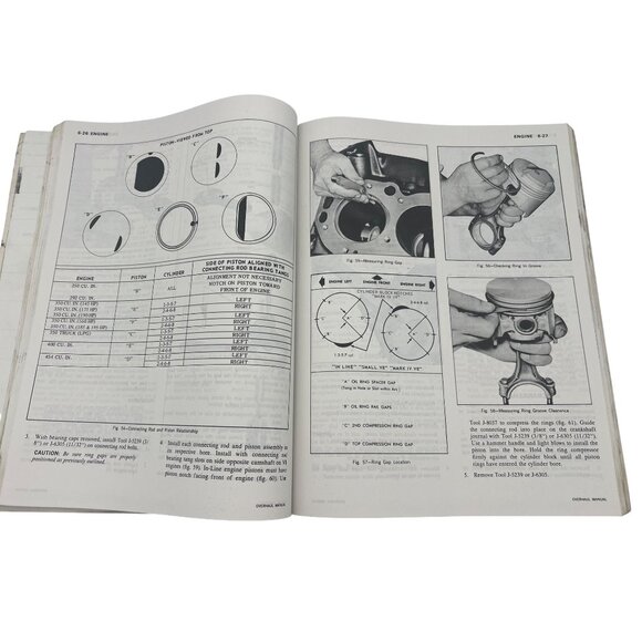 1974 Chevrolet Overhaul Manual ST-333-74 (Cars & Light Duty Trucks) Vintage - Picture 6 of 9